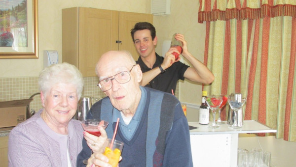 Community Cocktails at Cathkin Care Home, East Kilbride