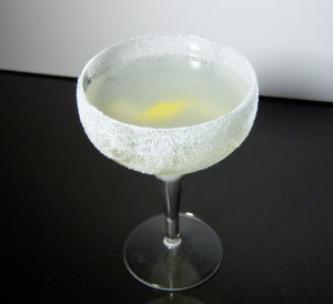 Lemon Drop Martini cocktail