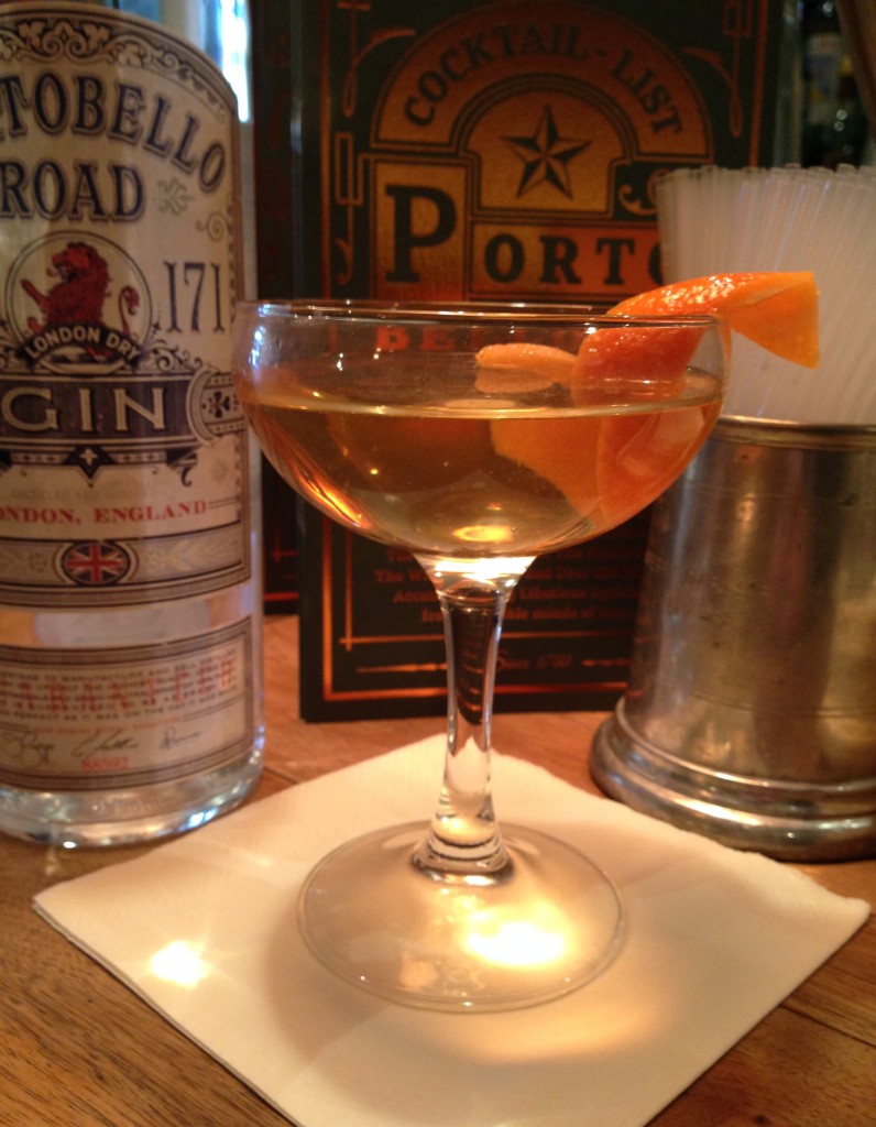 The Portobello Road Martini  Cocktail