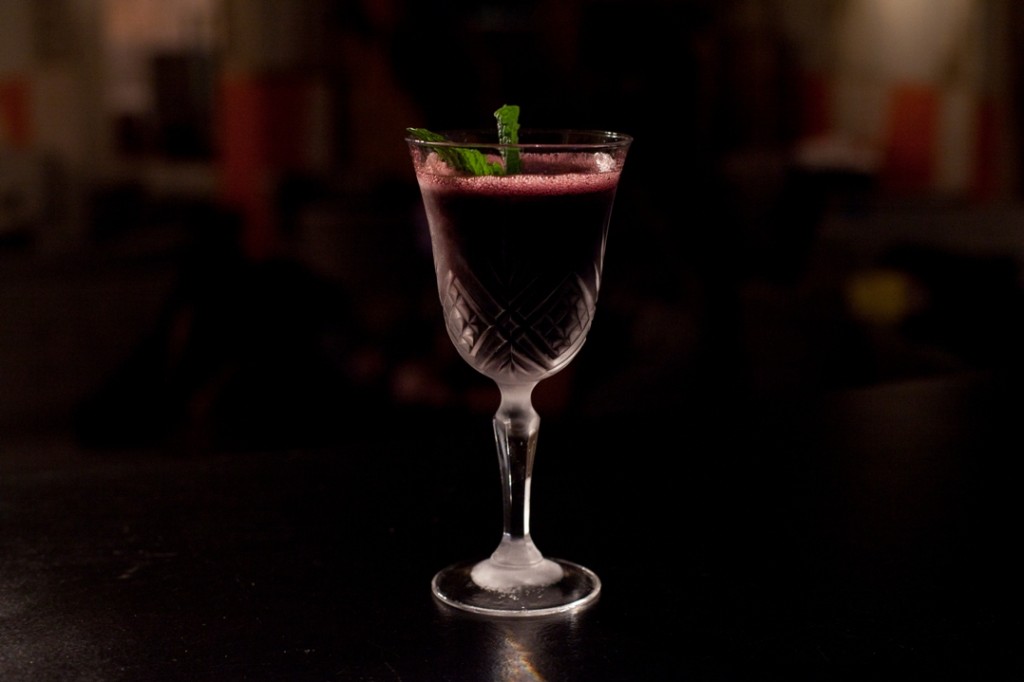 The Port Berry Stinger Cocktail