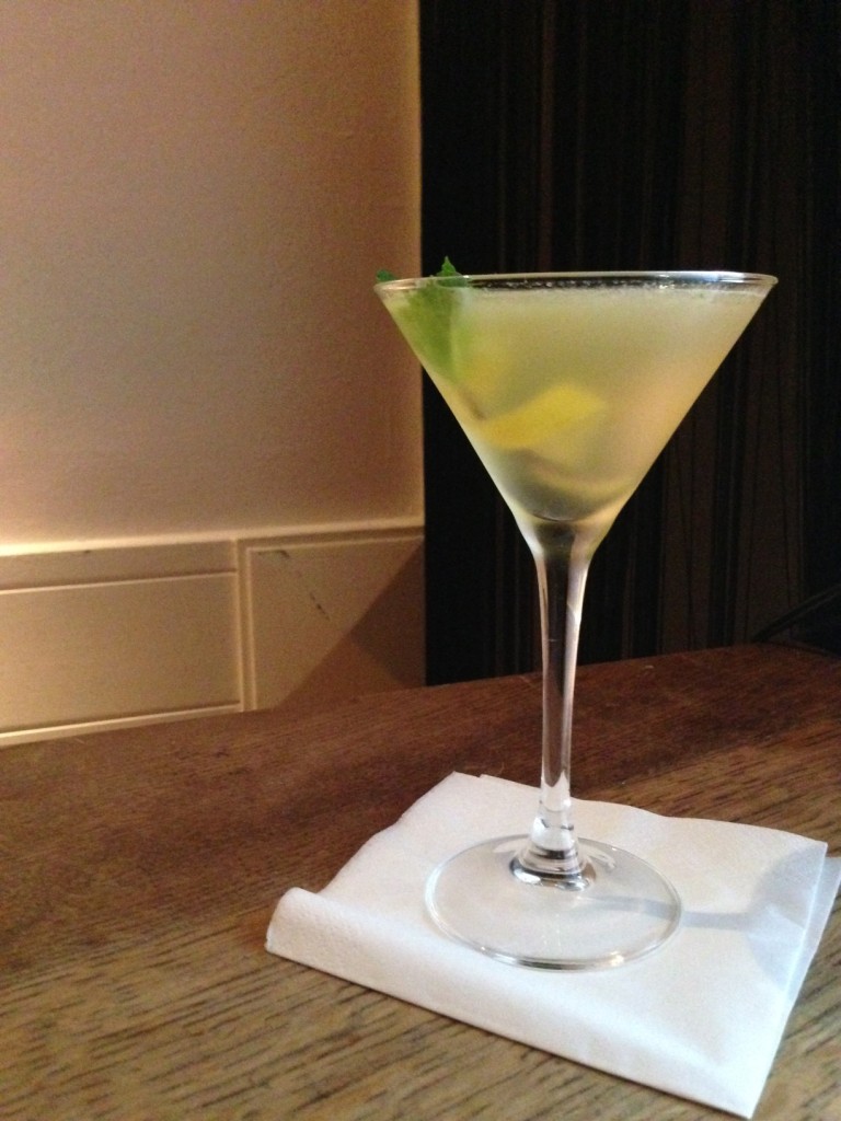 Elderflower Martini Cocktail