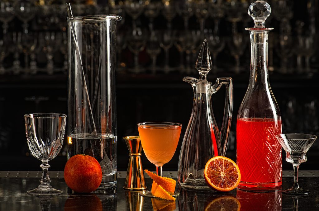 Blood Orange Bellini Cocktail